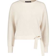 Betty Barclay Overdele Betty Barclay Strickpullover Ku Kvinde Light Beige Melange Sweaters hos Magasin