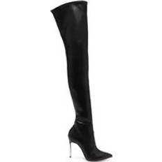 Casadei Over-knee Boots, female, Black, Black Blade Thigh-High Boots