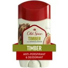 Old Spice Antiperspirant Deodorant For Men Timber With Sandalwood 2.26 oz (Pack of 12)