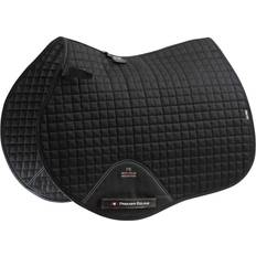 Numnah Saddle Pads Premier Equine Close Contact Plain Cotton Full GP/Jump Square