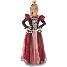 MOM Queen Of Hearts Costume Rot 5-6 Years