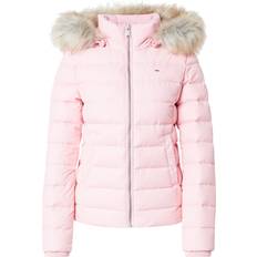 6XL - Mujer Chaquetas Tommy Jeans Cazadora Acolchada Mujer Hooded Down Jacket - Rosa