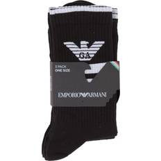 Emporio Armani Ropa interior Emporio Armani 3 Pack Socks Black