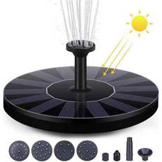 B&Q Fountains & Garden Ponds B&Q 13 cm Solar Powered Outdoor Patio Water Pump Fountain - One Size