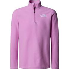 The North Face Boys Base Layer The North Face Teens' Glacier 1/4 Zip Fleece Dragonfruit male