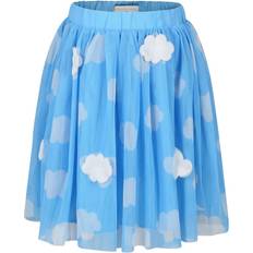 Skirts on sale Stella McCartney Kids cloud-appliqué tulle skirt Recycled Polyester Blue