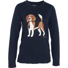 Barbour Women Tops Barbour Womens Fareham Knitted Jumper Navy