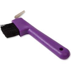 Nylon Grooming & Care (One Size, Purple) Ezi-Groom Horse Hoof Brush