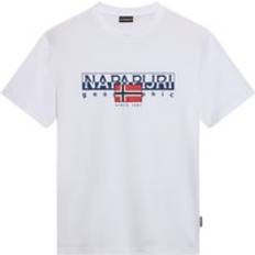 Napapijri Bekleidung Napapijri T-Shirt Aylmer Blanc