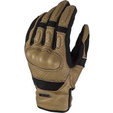 Brown Motorcycle Gloves LS2 Textil Duster Gloves Braun