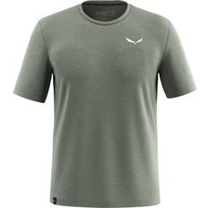 Wool T-shirts Salewa Eagle Minilogo Alpine Merino T-Shirt Merino shirt 54, shadow