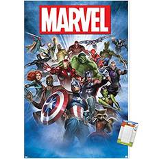 Trends International Marvel Comics - Group Shot Wall 22.375" x 34" Poster