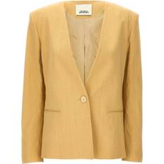 Uomo Blazer Isabel Marant Marant-Manzil Blazer And Suits Beige-Donna 38FR