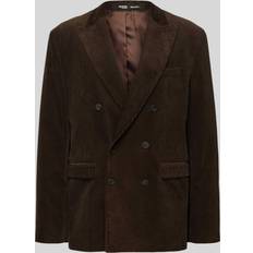 Selected Mies Puvut Selected Regular Fit Corduroy Double-breasted Blazer