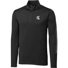 Cutter & Buck Men's Black Louisville Cardinals DryTec Pennant Sport Half-Zip Pullover Jacket