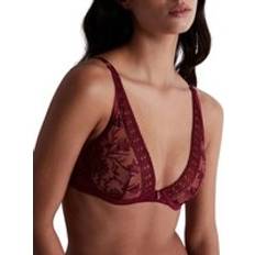 Aubade BH'er Aubade Triangle ULT PL Plunge Bh'er hos Magasin Crimson Red