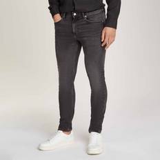 Leather Jeans Calvin Klein Jeans Slim Taper - Denim Black