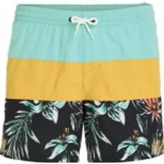 Gold Swimming Trunks O'Neill Swim Shorts Mix & Match Cali Block 15" - Doré