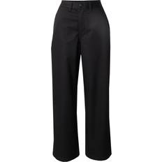 Palmer Wide Leg Chino Pant - Black