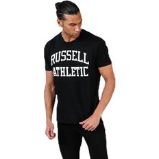 Russell Athletic Herr T-shirts Russell Athletic Iconic S/S Tee Black, Male, Kläder, T-shirt, Svart