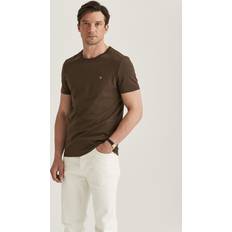 Morris Bekleidung Morris James Crew Neck Tee Brown Braun,Braun T-shirt Grösse: