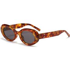 Veishet Oval Frame Sunglasses - Men/Women