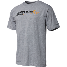 Savage Gear Signature Logo T-Shirt - Grey/Melange