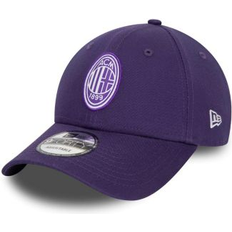 Caps New Era Men's Purple Ac Milan Seasonal 9FORTY Adjustable Hat Purple (ONE SIZE)