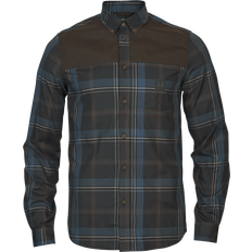 Härkila Herr Skjortor Härkila Anker L/S Skjorta Herr Dark navy,XXL