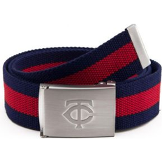 Fabric - Men Belts Eagles Wings Men's Minnesota Twins Fabric Belt Red, Navy Red/Navy