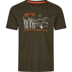 Seeland Landscape T-Shirt Herr Pine green,XXL