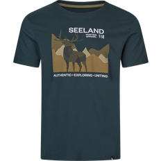 Seeland Fragment T-Shirt Herr Dark Navy,XXL