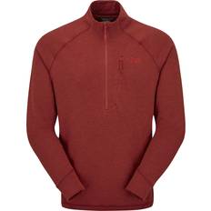 Rab Jumpers Rab Pull-On Half-Zip Top Fleece - Rouge