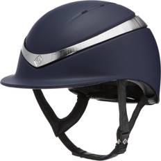 Charles Owen Riding Helmets Charles Owen Halo Helmet Navy/Platinum (7 1/4)