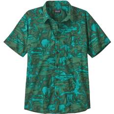 Patagonia Recycled Materials Shirts Patagonia Go To Shirt - Green