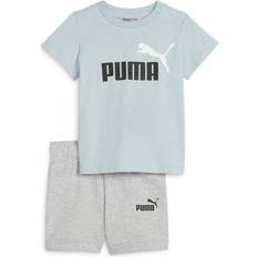 9-12M - Boys Other Sets Children's Clothing Puma Minicats Set Grau 4-6 Months Junge