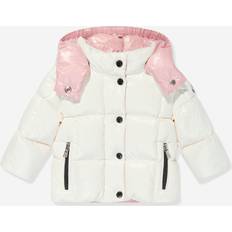 Moncler Jacket Kids color Yellow Cream