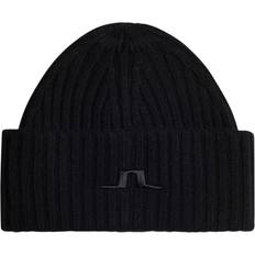 J.Lindeberg Abbigliamento J.Lindeberg Jive Wool Beanie Black Male