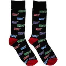 KISS Coloured Logos Pattern Ankle Socks 7-11