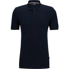 Man - Multicolour Polo Shirts Boss Black Pallas Polo T Shirt - Bleu