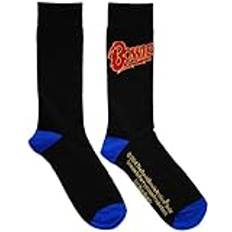 David Bowie Blue Contrast Logo Ankle Socks 6-11