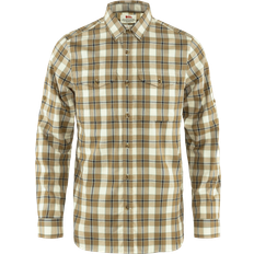 Fjällräven Men's Singi Flannel Shirt LS Buckwheat Brown-Patina Green