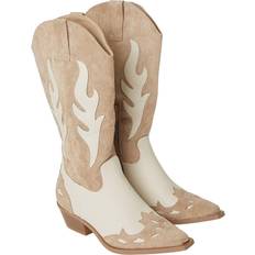 Sko Dorothy Perkins womens/ladies kirrily two tone cowboy boots dp6295