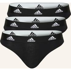 Adidas Sort Trusser adidas Thong Sportswear String Active Comfort - Sort/Hvid