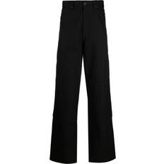 Versace Homme Pantalons Versace Formal Grain De Poudre Wool Pants Black (46 52)