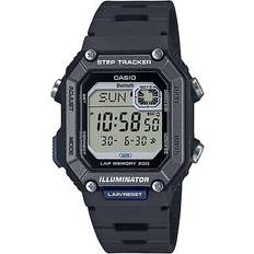 Casio standard digital step tracker sports 100m ws-b1000-1av