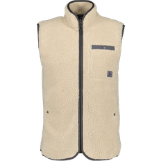 Beige - Herr Västar Didriksons Pollux Vest Beige