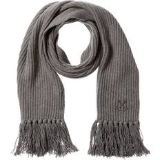 Gold - Unisex Scarfs GOLDEN GOOSE Ribbed Knit Wool Scarf