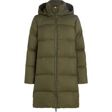Tommy Hilfiger Dunfrakke HW Down Casual Coat - Khaki Green