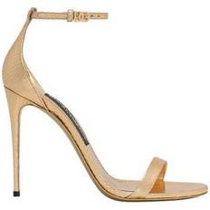 51 ½ - Golden Pantoffeln & Hausschuhe Dolce & Gabbana Schlangenledersandalen